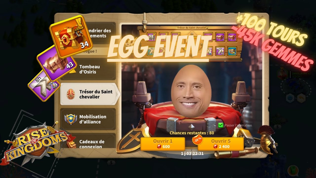 EGG EVENT Analyse - Rise of Kingdoms FR