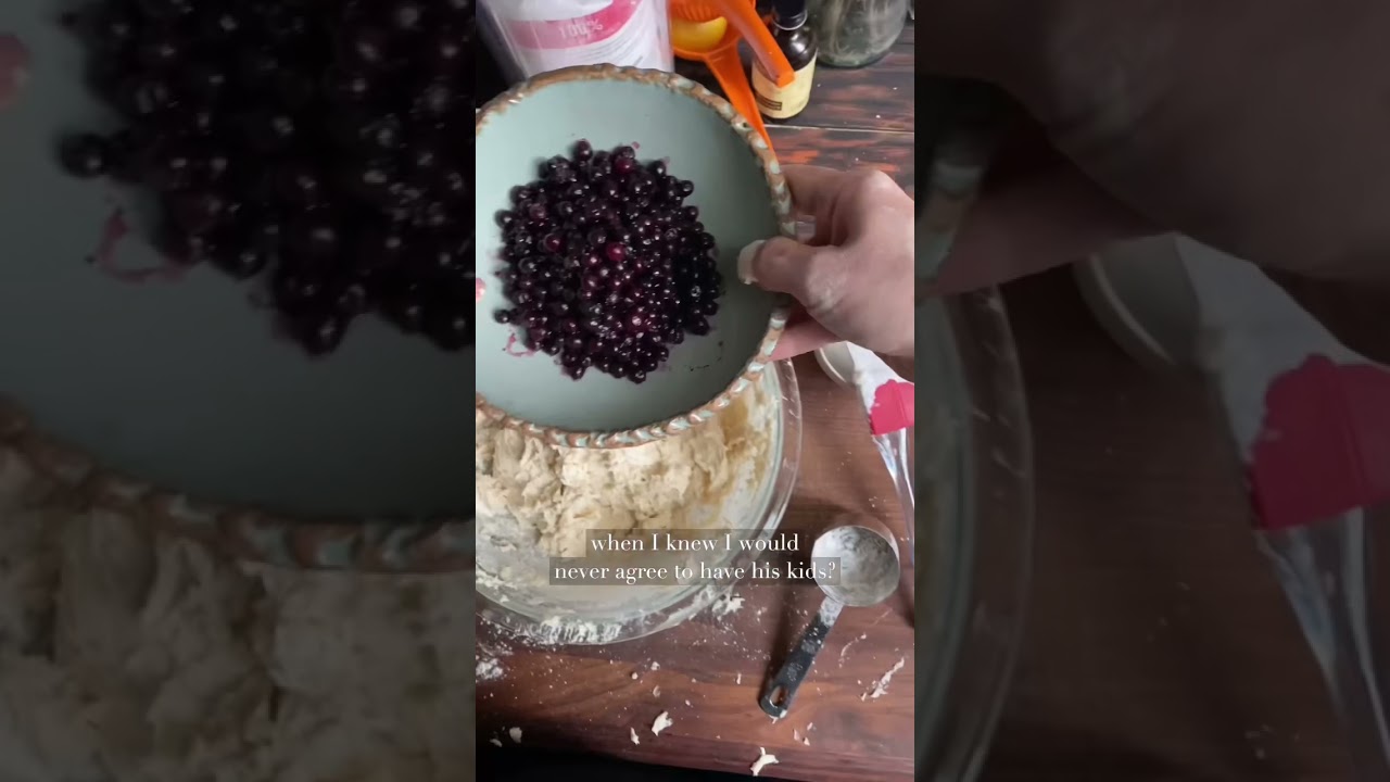 Blueberry Muffins and freezing my eggs.