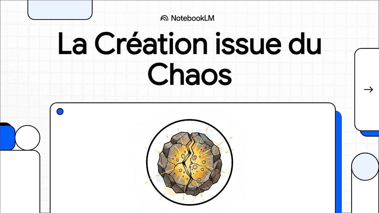 LA CREATION ISSUE DU CHAOS