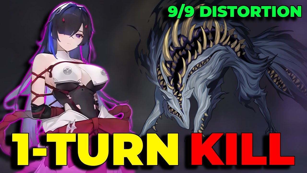 Chizuru 1-Turn Kills Sweet Dream 9/9 Distortion | Chaos Zero Nightmare