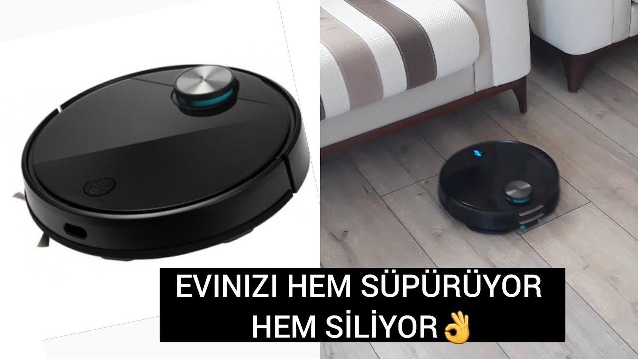HEM SİLİYOR HEM SÜPÜRÜYOR 👌 xaiomi viomi v3 vacuum cleaner robot süpürge inceleme #robotsüpürge