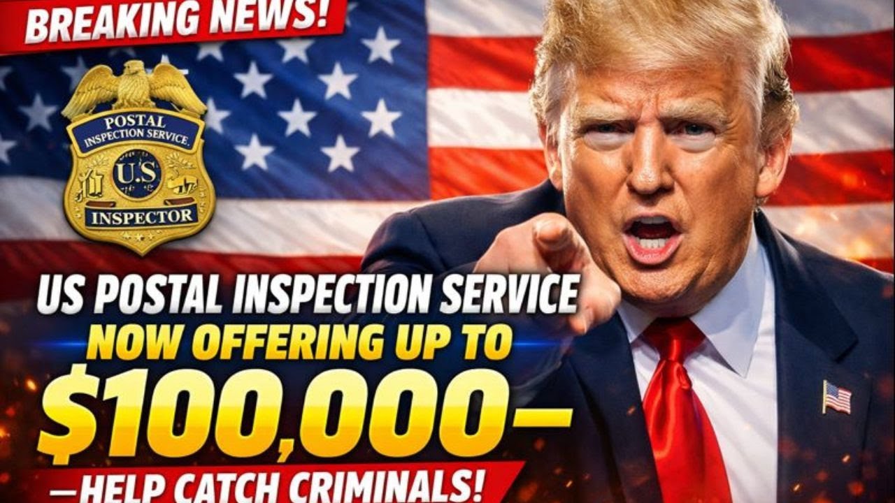 US Postal Inspection Service Now Offering Up to $100,000 — Help Catch Criminals!