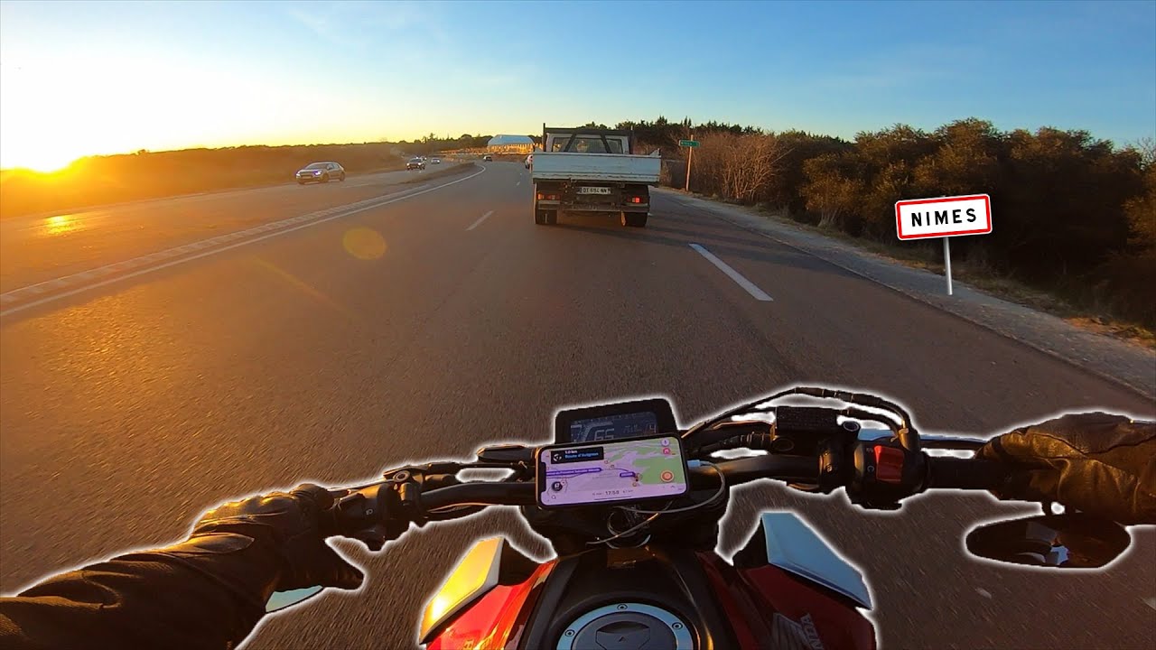 LYON, NÎMES EN 125 !! 🏍
