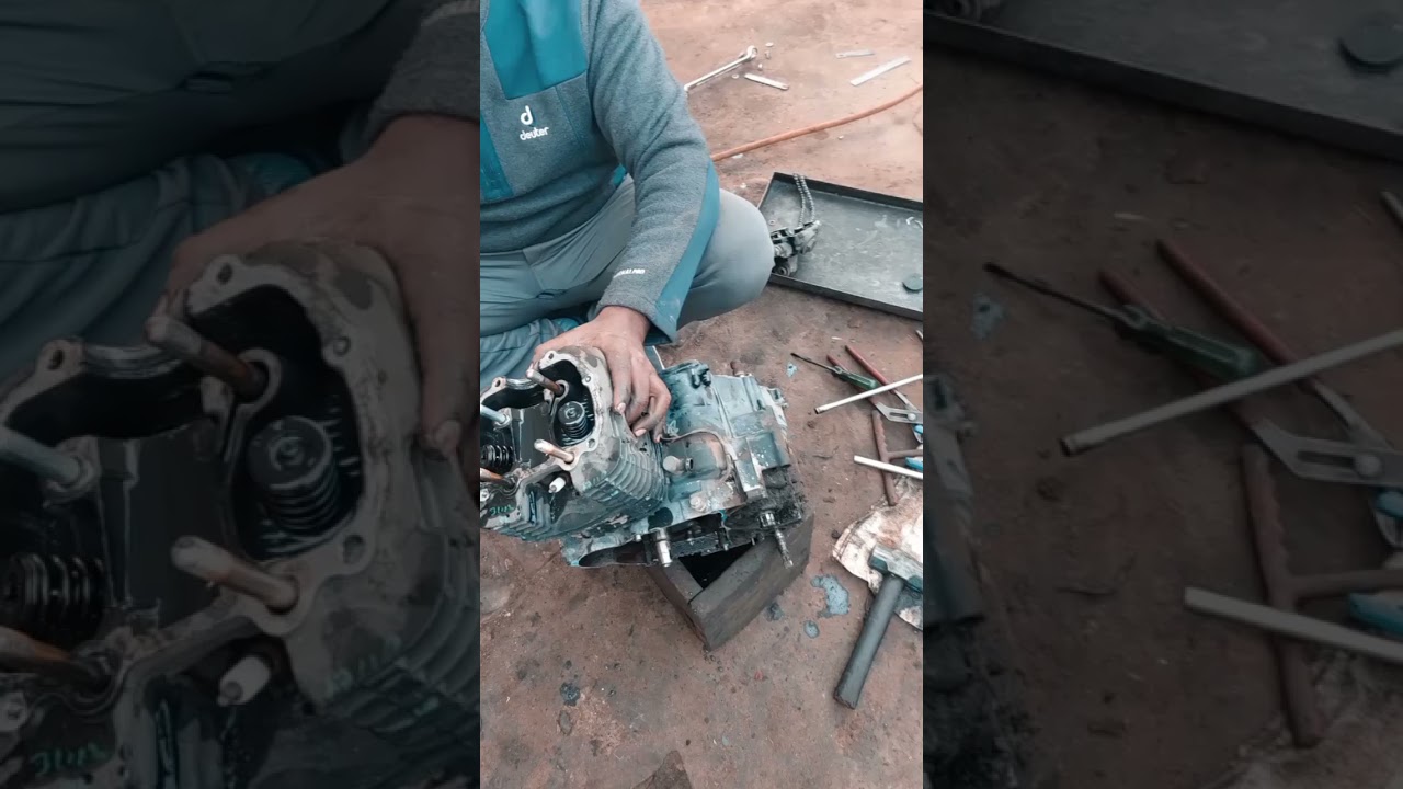 🛠️ Bajaj Pulsar Full Engine Open & Repair 🛠️​
