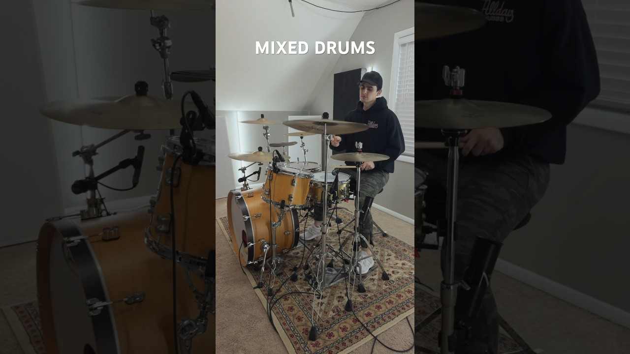 Raw vs Mixed drums