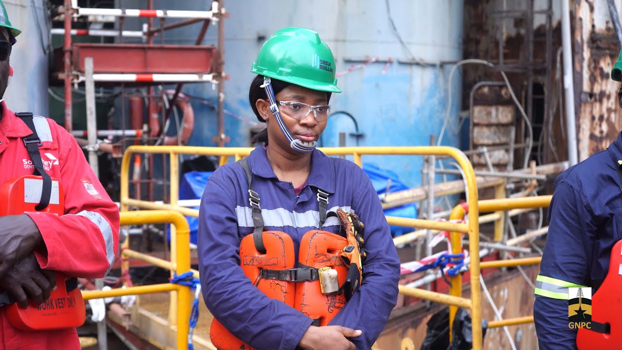 Smiling through a job not for the faint-hearted - GNPC's Nina tells it all.