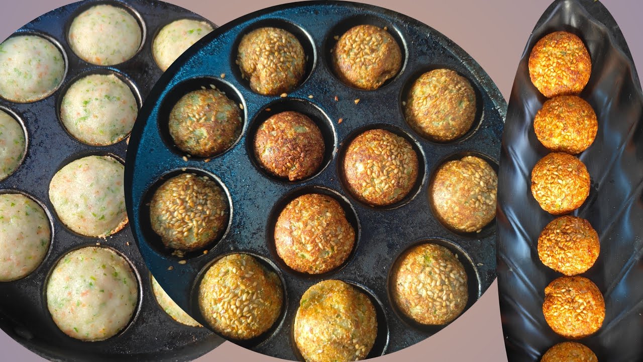 सूजी के फूले फूले अप्पे | Sooji Appam | Sooji Aur Sabji Ka Healthy Nashta | South Indian Style Appe