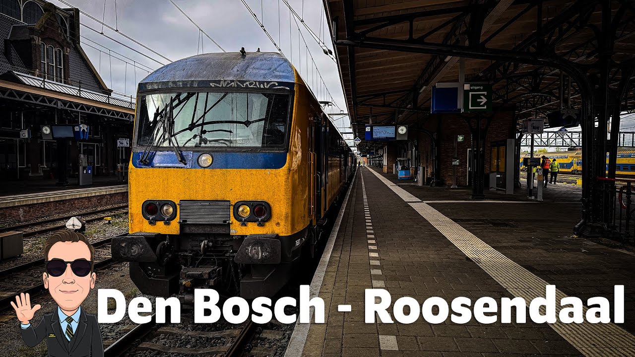 Через сельскую местность Брабанта! | Intercity 's-Hertogenbosch - Roosendaal (DDZ)