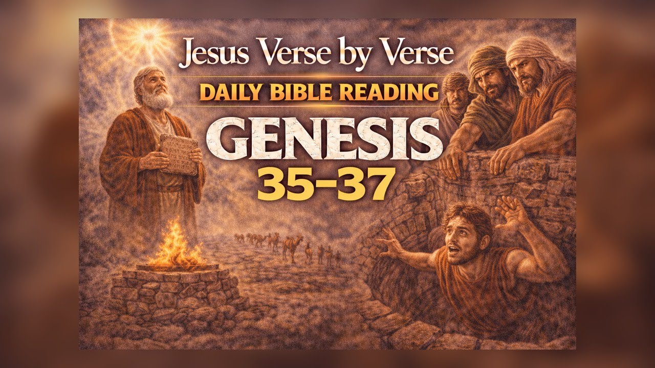 📖 Bible in a Year - Day 24: Genesis 35–37 (Return to Bethel, Covenant Legacy, and Joseph’s Dreams)