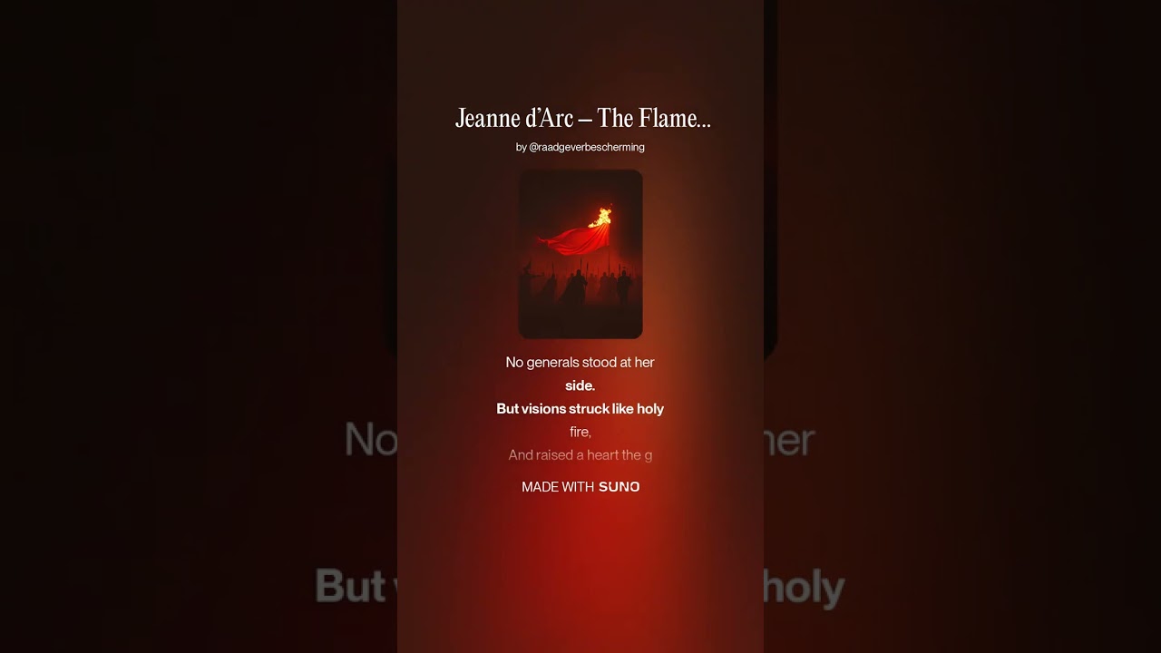 Jeanne d&rsquo;Arc &ndash; The Flame of France