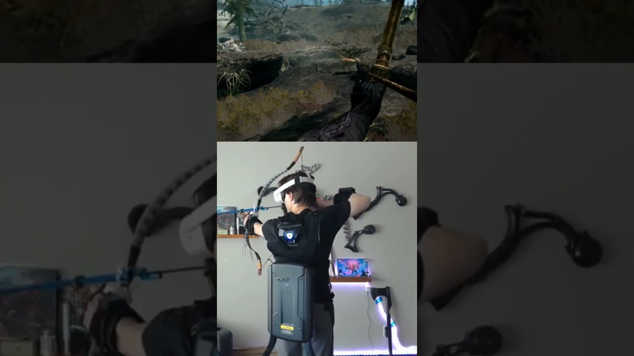 Not So Sly Fox and Rat Flight School |  [25 # 🏹] 😄😲  #skyrim #shorts #skyrimvr #katwalkc