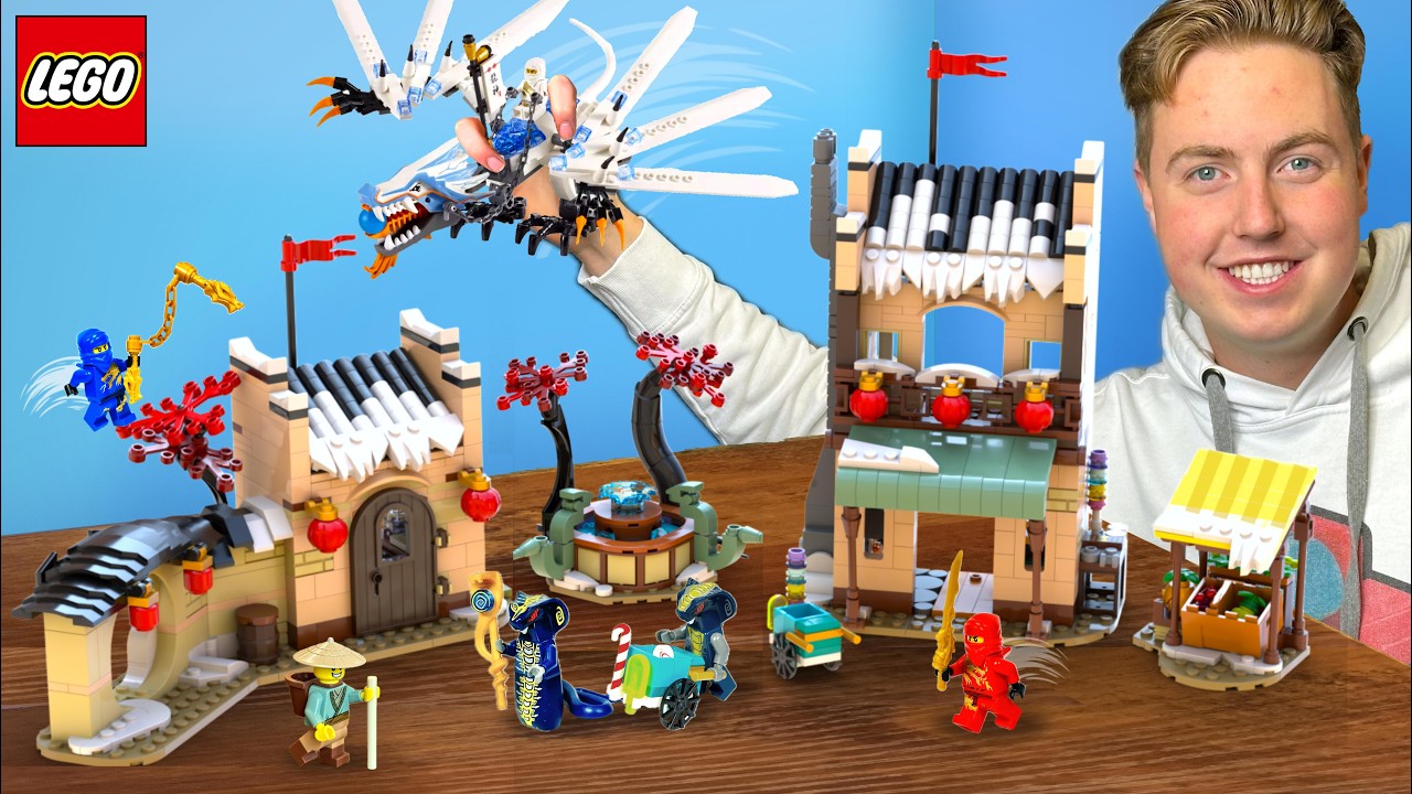 Потрясающая самодельная модель LEGO Ninjago, посвященная 15-летию серии...