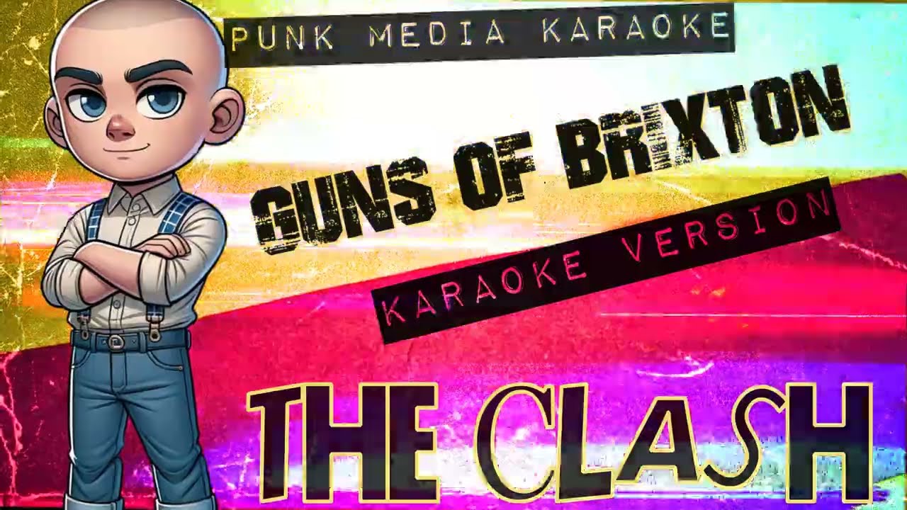 The Clash - Guns Of Brixton (Karaoke Version) Instrumental - PMK