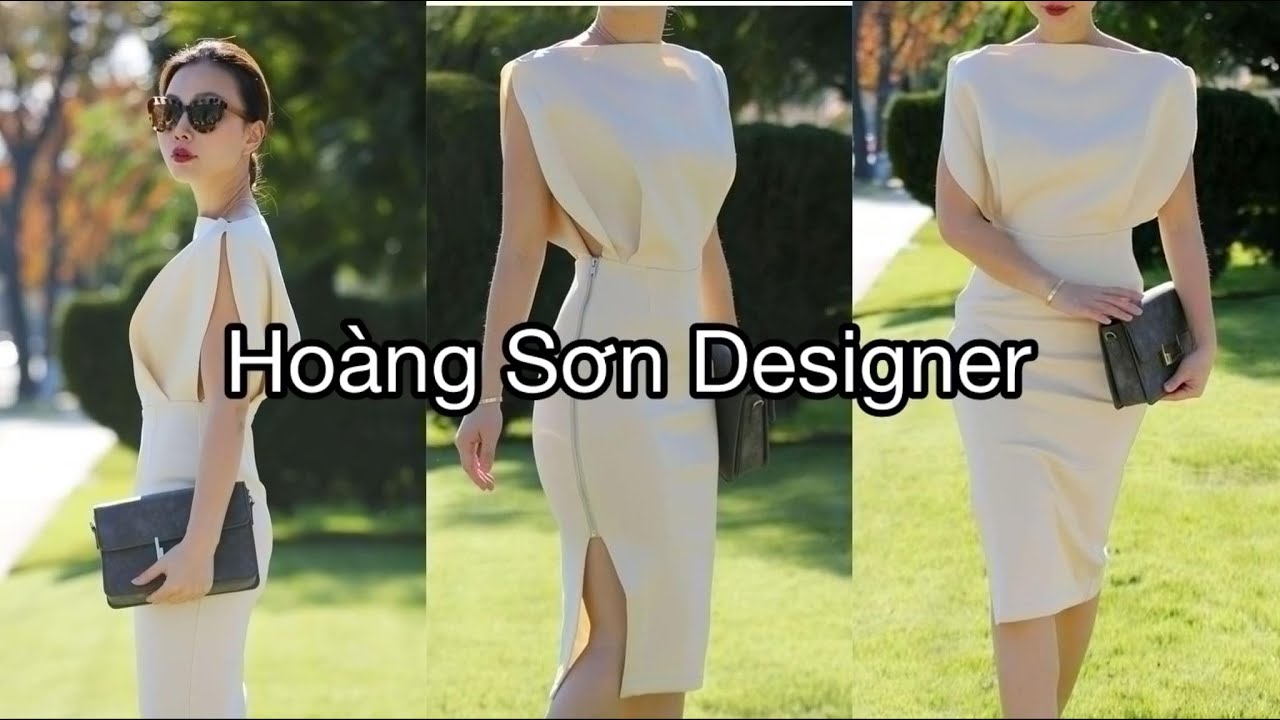 Dạy cắt may: Hướng dẫn c&aacute;ch cắt đầm cổ bằng, tay dơi th&acirc;n xếp ly theo mẫu| S&aacute;ch dạy cắt may