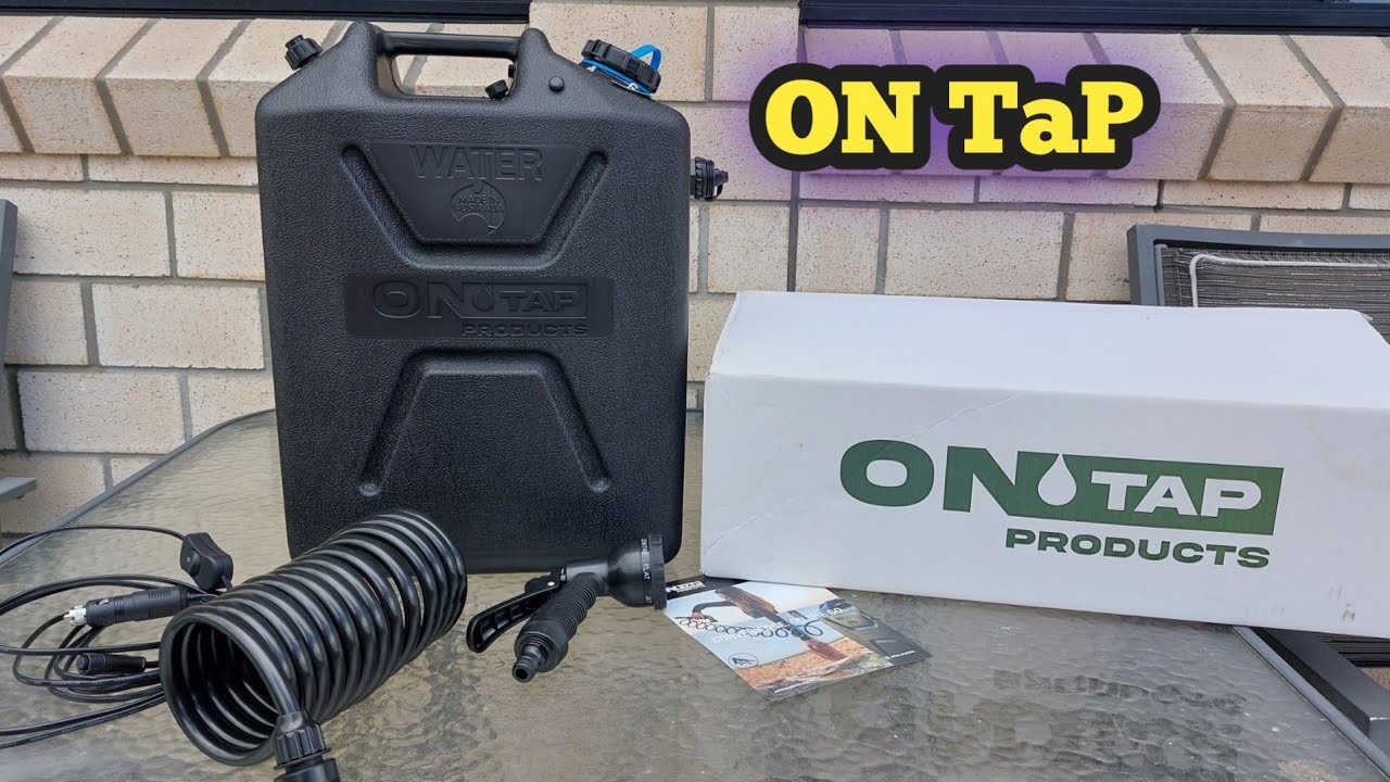 ON TaP portable shower unboxing
