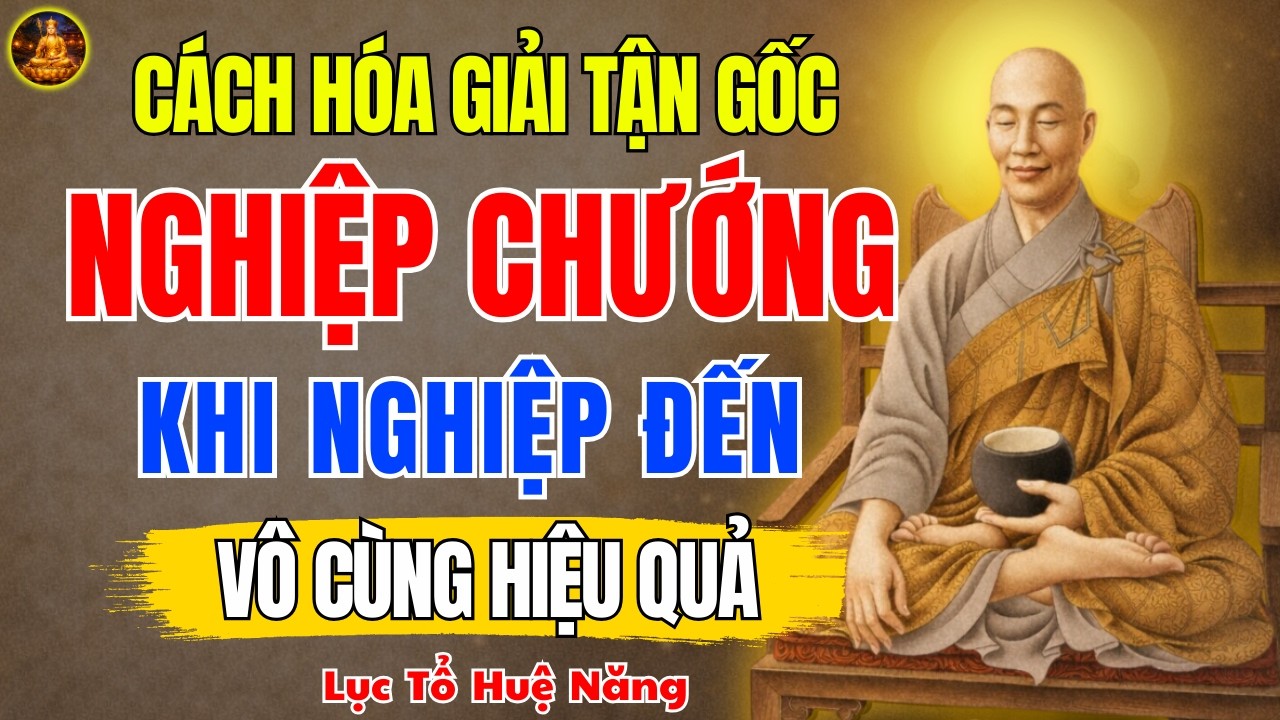 Lục Tổ Huệ Năng 🙏 Dạy Cách Hóa Giải Nghiệp Tận Gốc Khi Nghiệp Đến