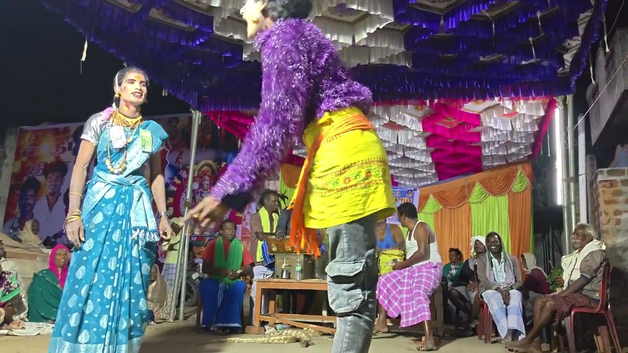  சிறுவர்கள் ஆடும் தெருக்கூத்து