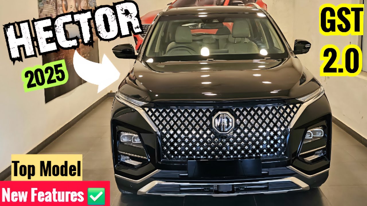 Updated 🔥 2025 MG Hector Plus Savvy Pro CVT Review ✅ GST 2.0 New Price 🔥#mghector2025 #mghector 