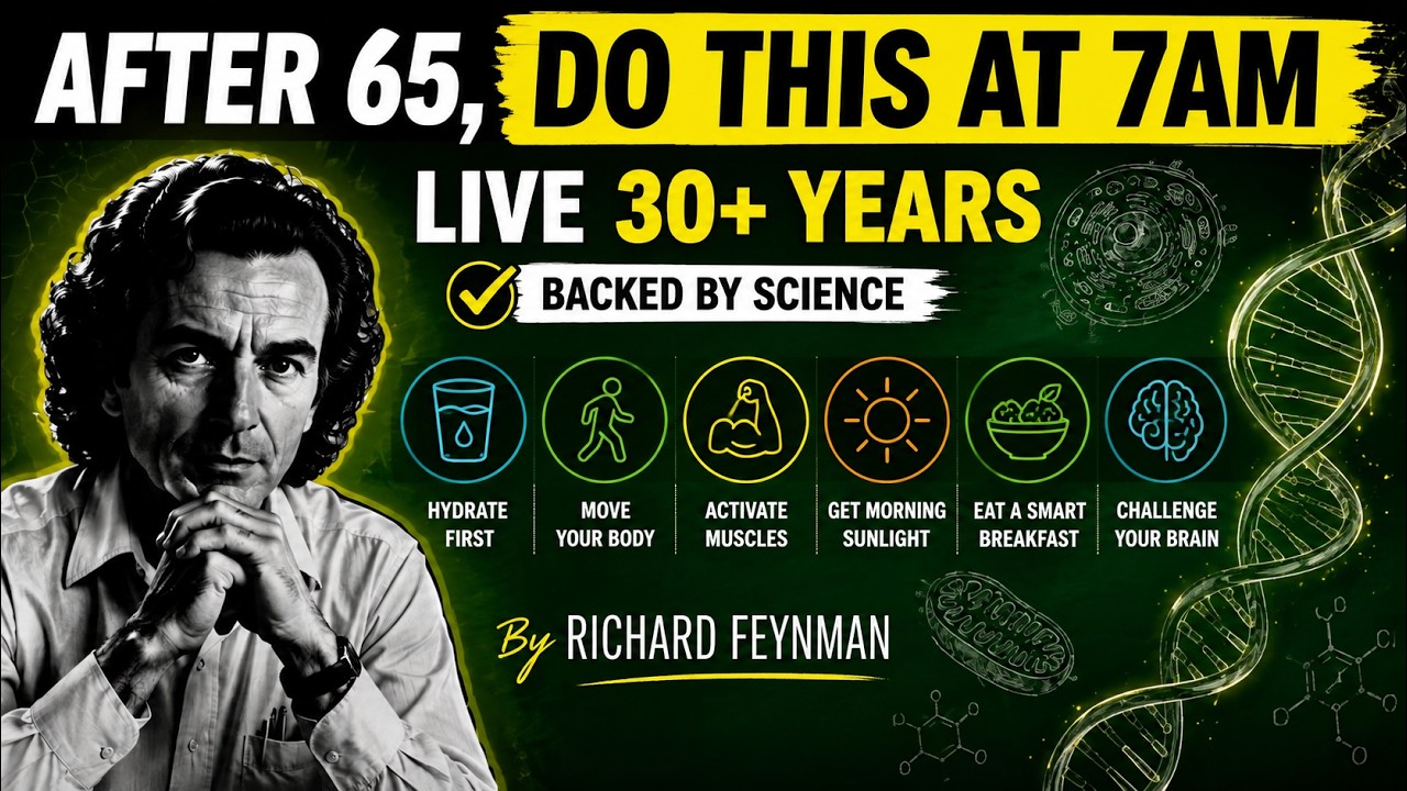 You Could Live 30 More Years After 65 &mdash; Do This Every Morning | Richard Feynman Explained