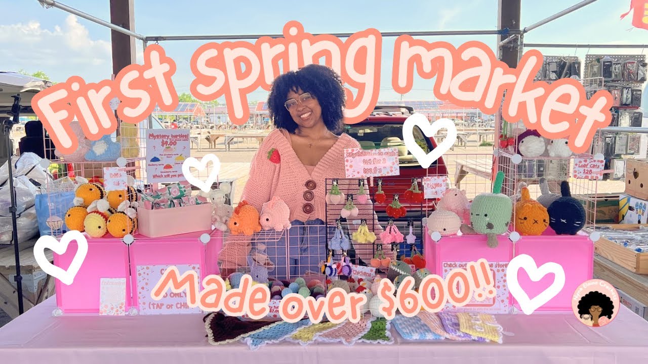 FIRST SPRING MARKET OF 2025! | MADE OVER $600?! |Market Tips and Tricks
