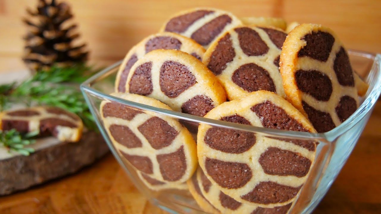 ВКУСНОЕ ПЕЧЕНЬЕ С ЛЕОПАРДОВЫМ УЗОРОМ 🍪 НИКТО НЕ ВЕРИЛ, ЧТО ЭТО ТАК ПРОСТО! БЫСТРЫЙ РЕЦЕПТ!
