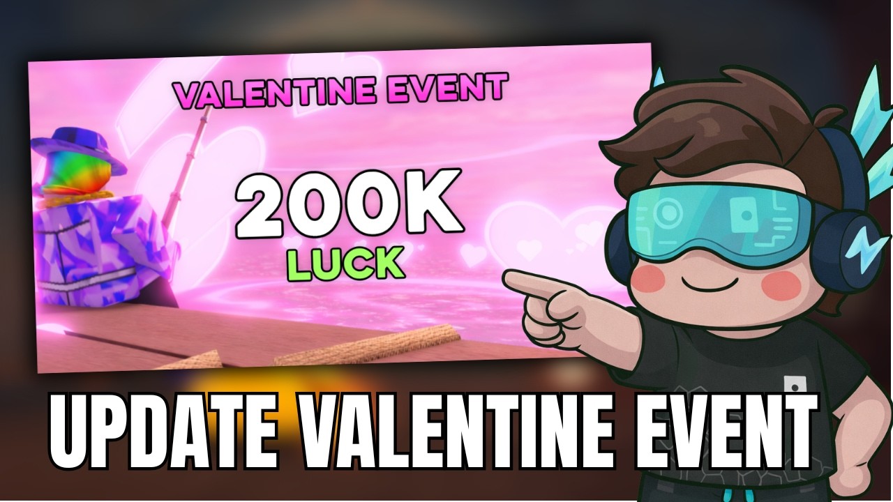 UPDATE VALENTINE EVENT, NEW ISLAND? ADMIN ABUSE 200K LUCK - Roblox Fish It