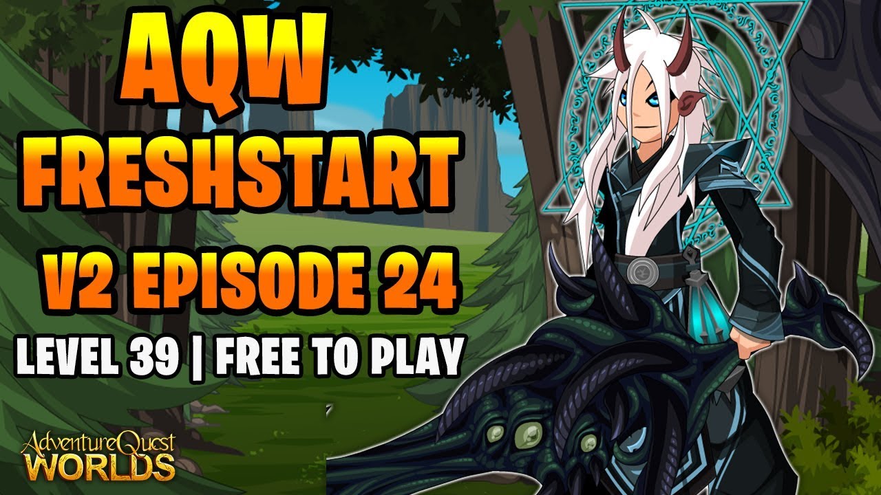 AQW Freshstart V2 F2P Episode 24 - YOKAI SPIRIT MAGE!