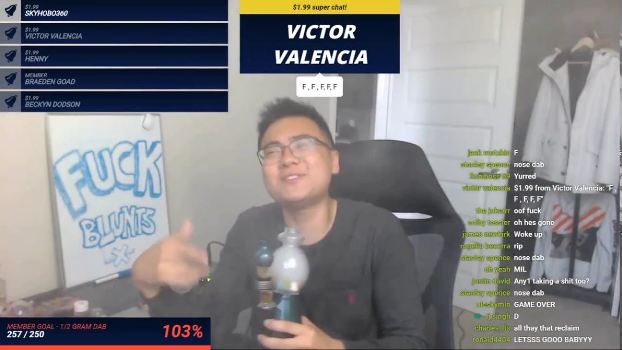 Erick Khan takes a .8 gram dab