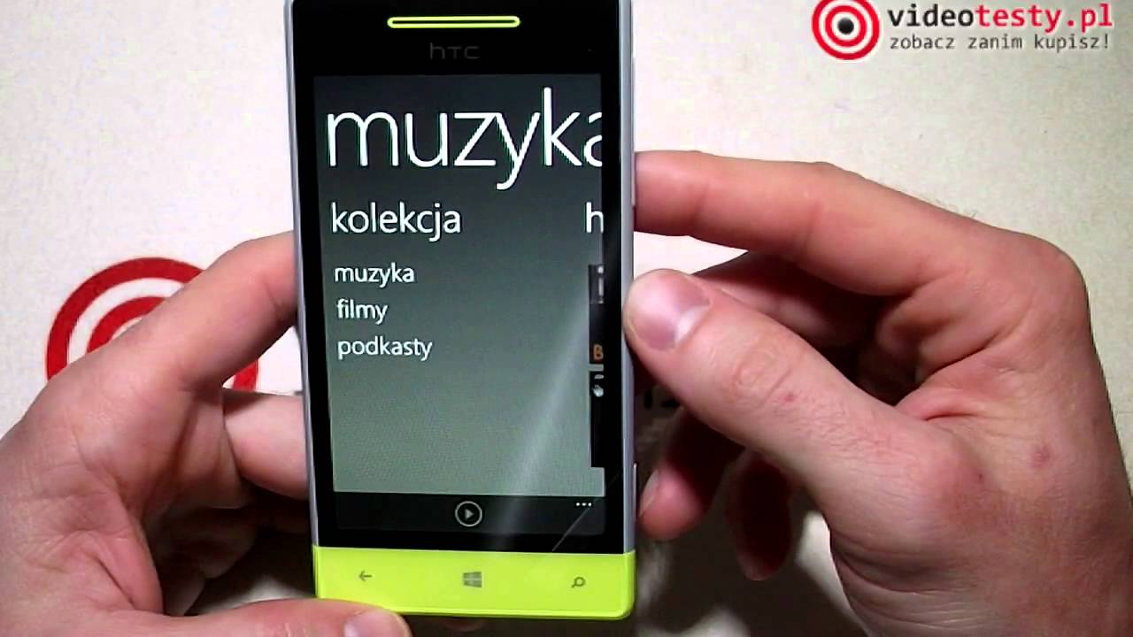 HTC Windows Phone 8s - videotesty.pl [RECENZJA]