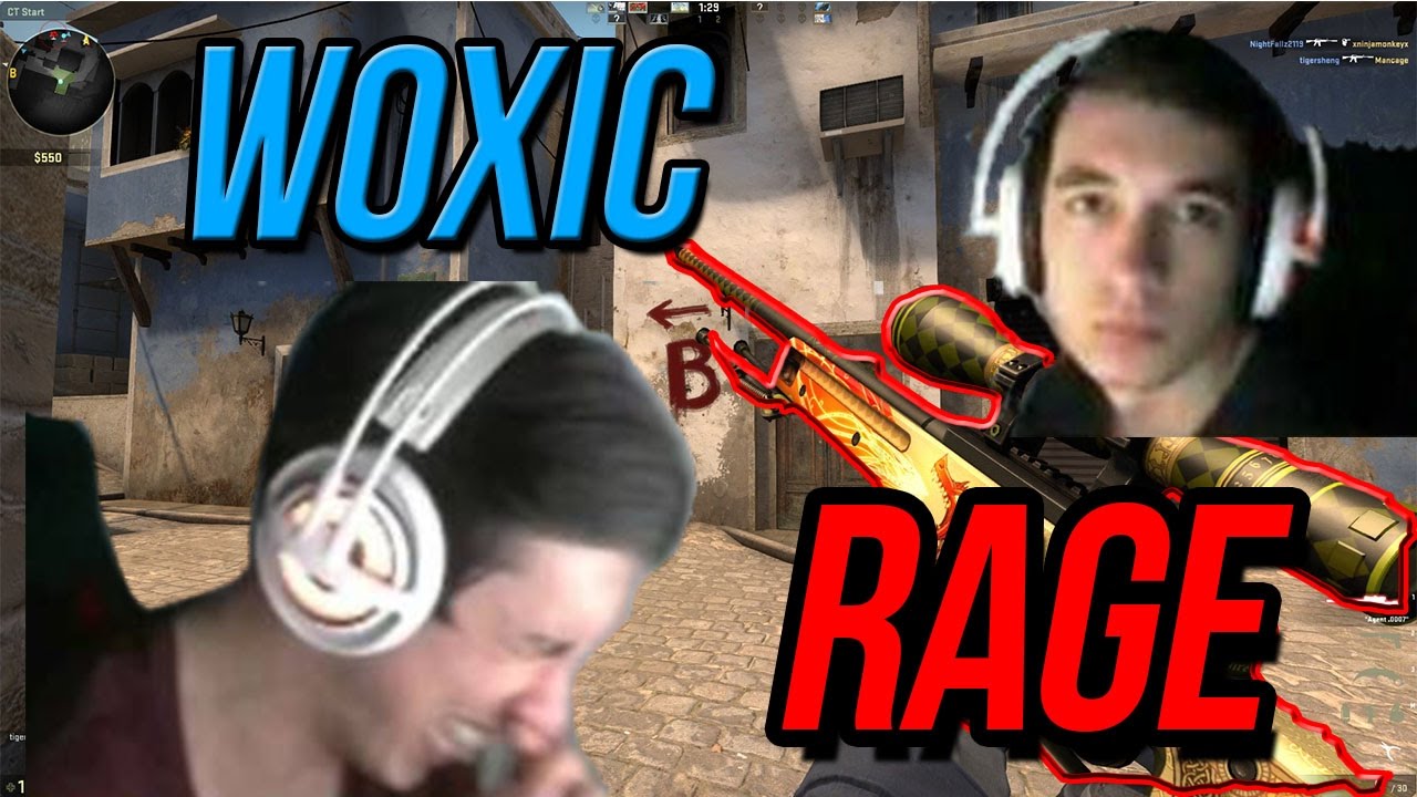 Woxic -  Twitch Highlights - RAGE WOXİC !!!