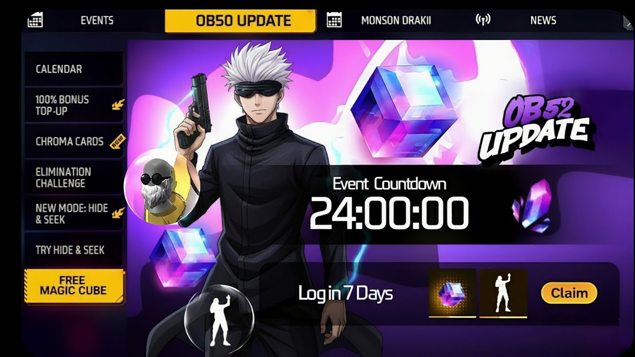 আবার ও ম্যাজিক কিউব ফ্রি পাবে সবাই! | Magic Cube Free Event | Free Fire New Event | ff New Event bd