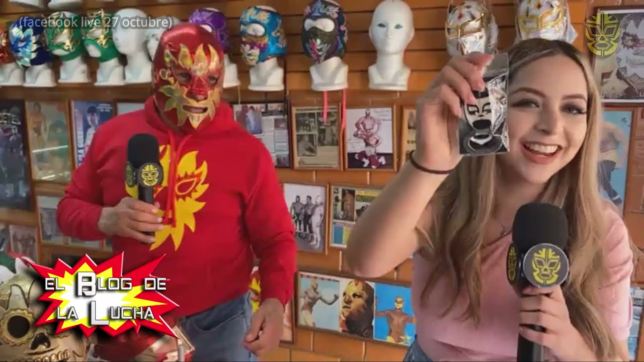 Esta es la famosa tienda de Solar luchador, encontramos grandes artículos de lucha libre