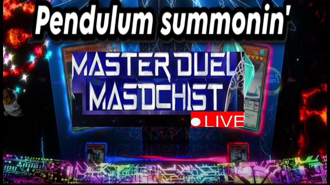 Masterduel Masochist Live #18 Yugiboomer plays some pendulums yo.