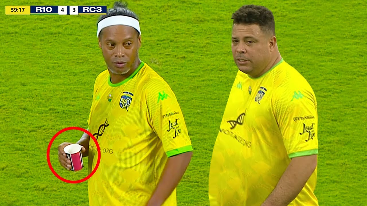 EVEN OLD & FAT, LOOK WHAT RONALDINHO AND RONALDO PHENOMENON DID IN THIS MATCH