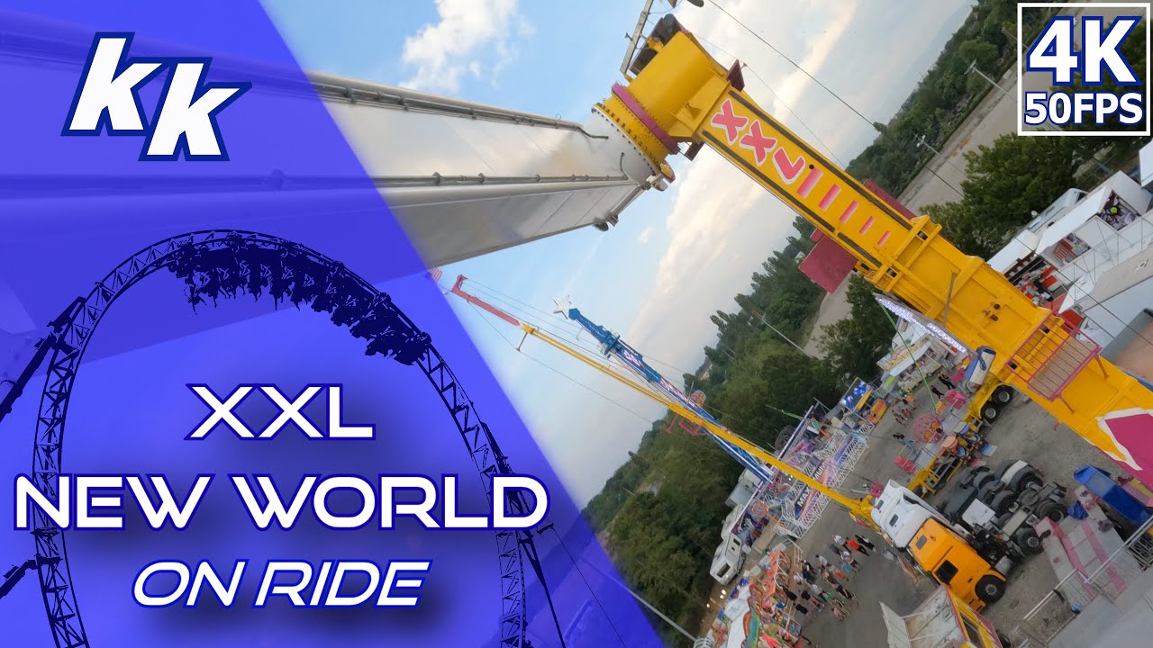 XXL New World- Foire Kermesse de Mulhouse 2022 (On ride/4K 50 fps)