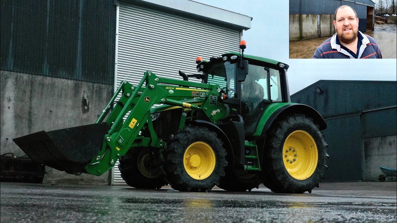 DEMO ARRIVES......A NEW JOHN DEERE 6110M SERIES