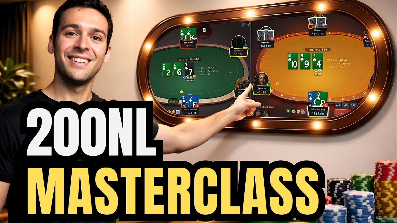 200NL Liveplay Masterclass: High Stakes Pro POV