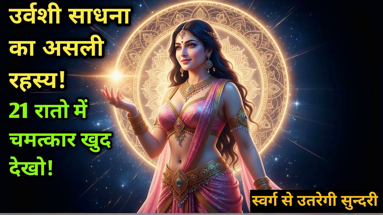 स्वर्ग की सबसे सुंदर अप्सरा उर्वशी की गुप्त साधना || 21 दिन में मिलेगा अद्भुत आकर्षण और शक्ति।