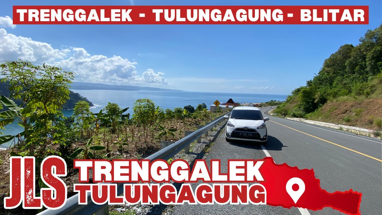 Keliling Jawa eps19 - Perjalanan indah di JLS Trenggalek, JLS Tulungagung lanjut ke blitar