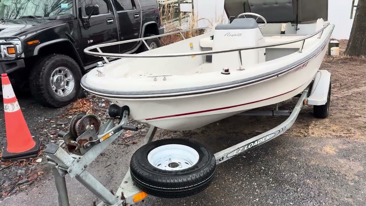 1994 Boston Whaler Rage 15 jet boat