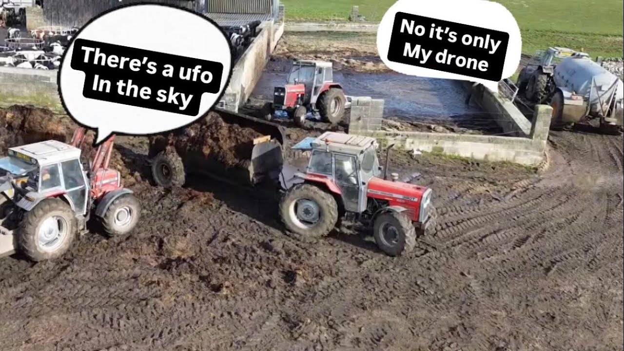 Muck spreading 2025. Laying it on thick!