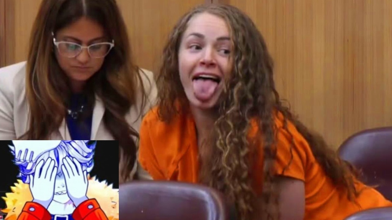 OF girl f*cking humiliates herself in court...