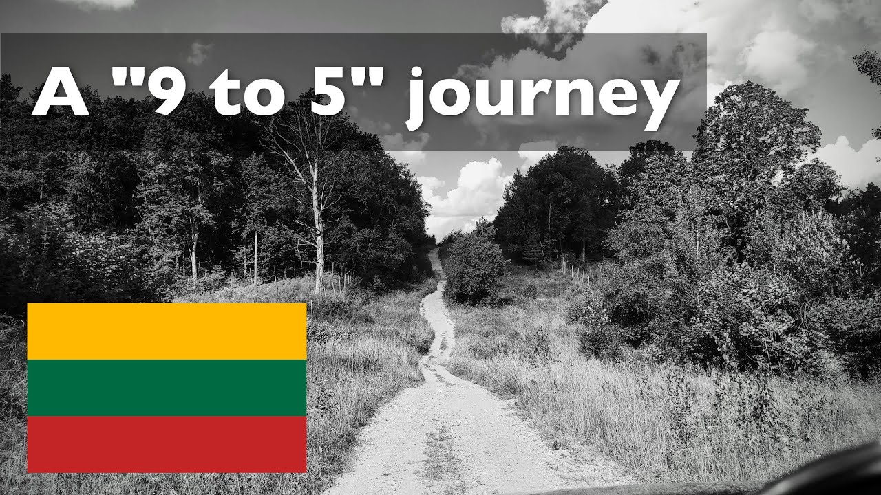 Micro Overlanding Lithuania. Drive Freelander to a Lake Shore. Kayak to an Island for coffee.
