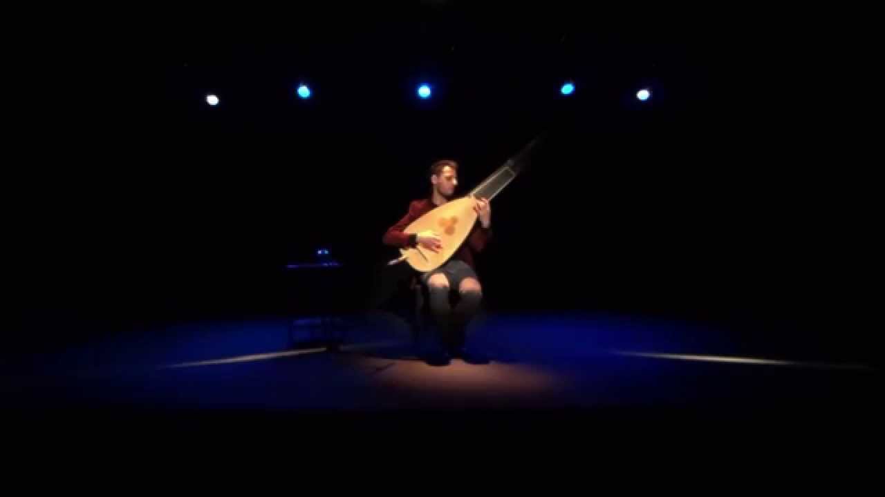 Robert de Visée: Prélude & Muzette en Rondeau (théorbe) by Daniel Zapico [LIVE]