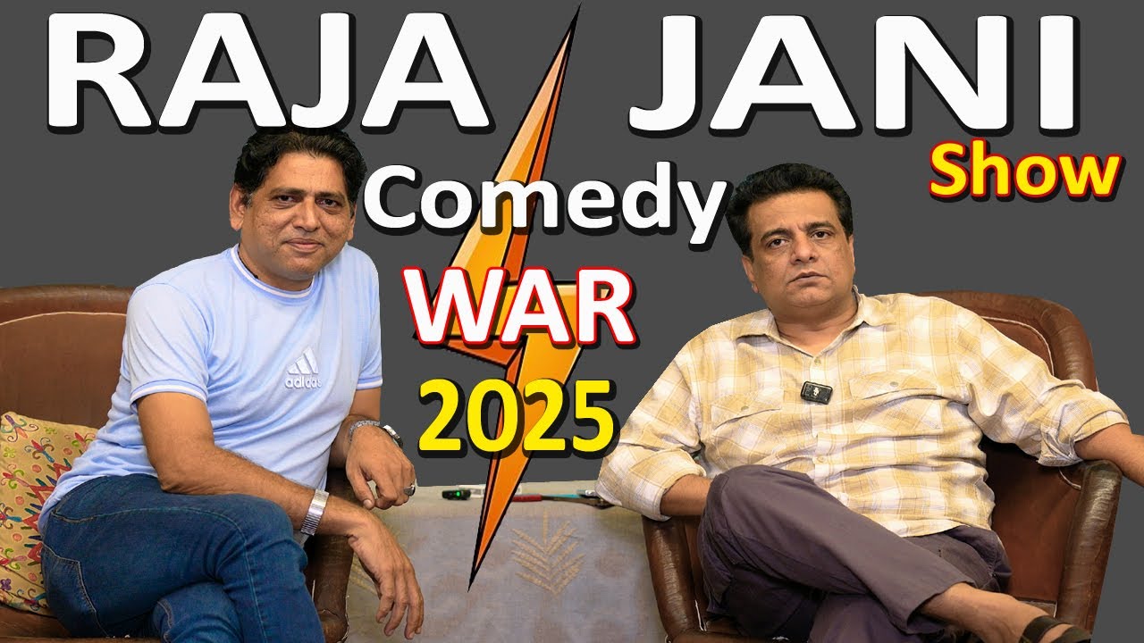 Raja Jani Show – Shakeel Raja & Sajjad Jani Ki Zabardast Funny Guftgu 😂 | Full Comedy Video 2025
