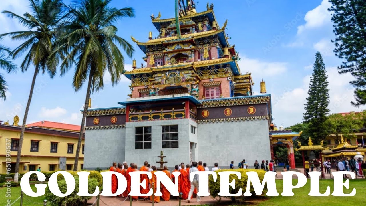 Golden temple, Byllakuppe || Penor Rinpoche Labrang || Sakya Gongma Rinpoche Wang || Blessed day