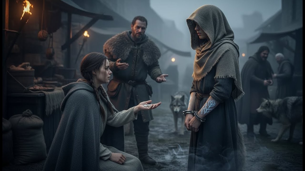 She Paid Pennies for a Shackled Pup — Three Moons Later, the Alpha Knelt