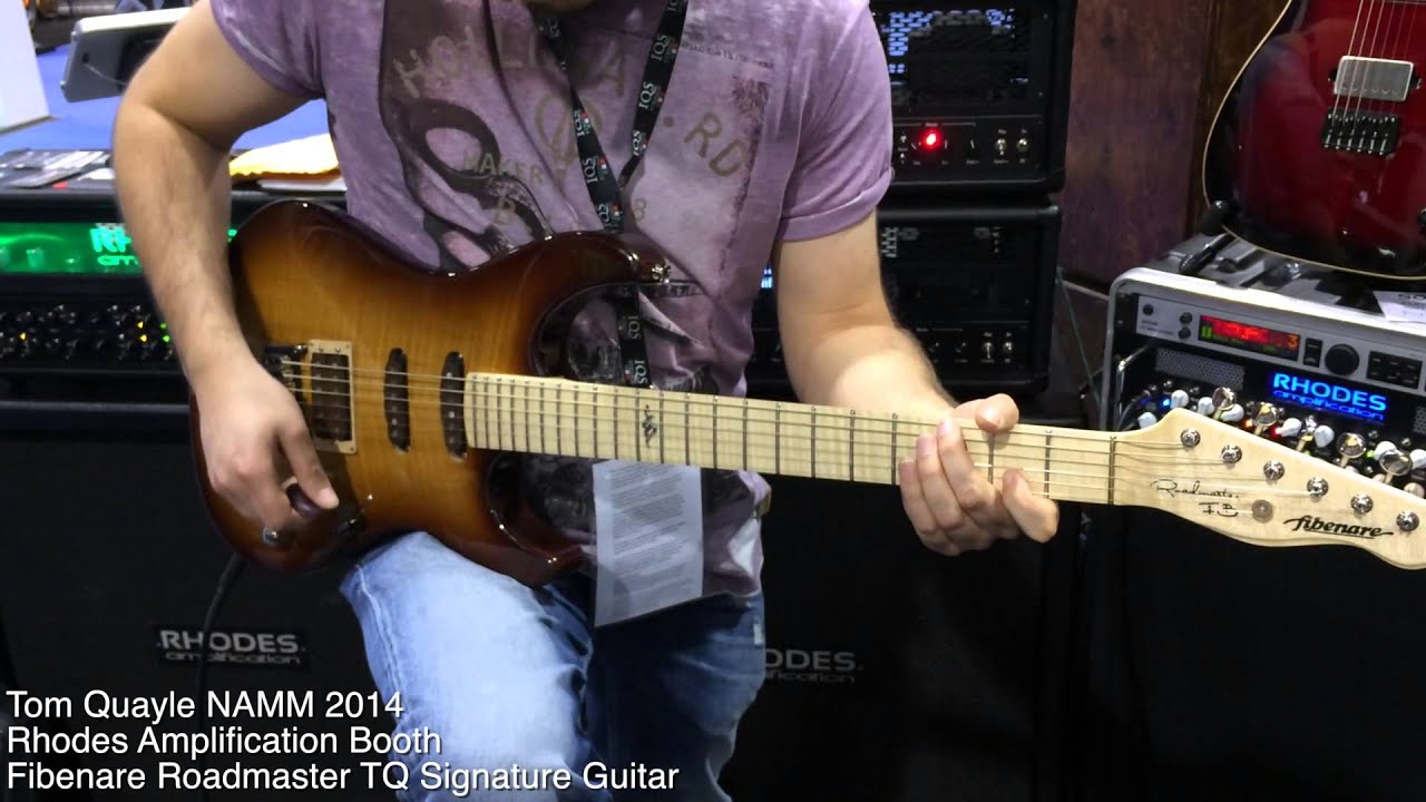 Rhodes Amplification Booth NAMM 2014 - Tom Quayle (lots of notes warning!)