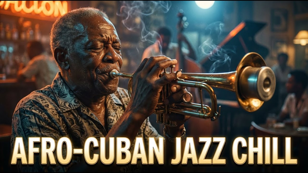 Caribbean Moon Groove | Nighttime Afro-Cuban Jazz Mix