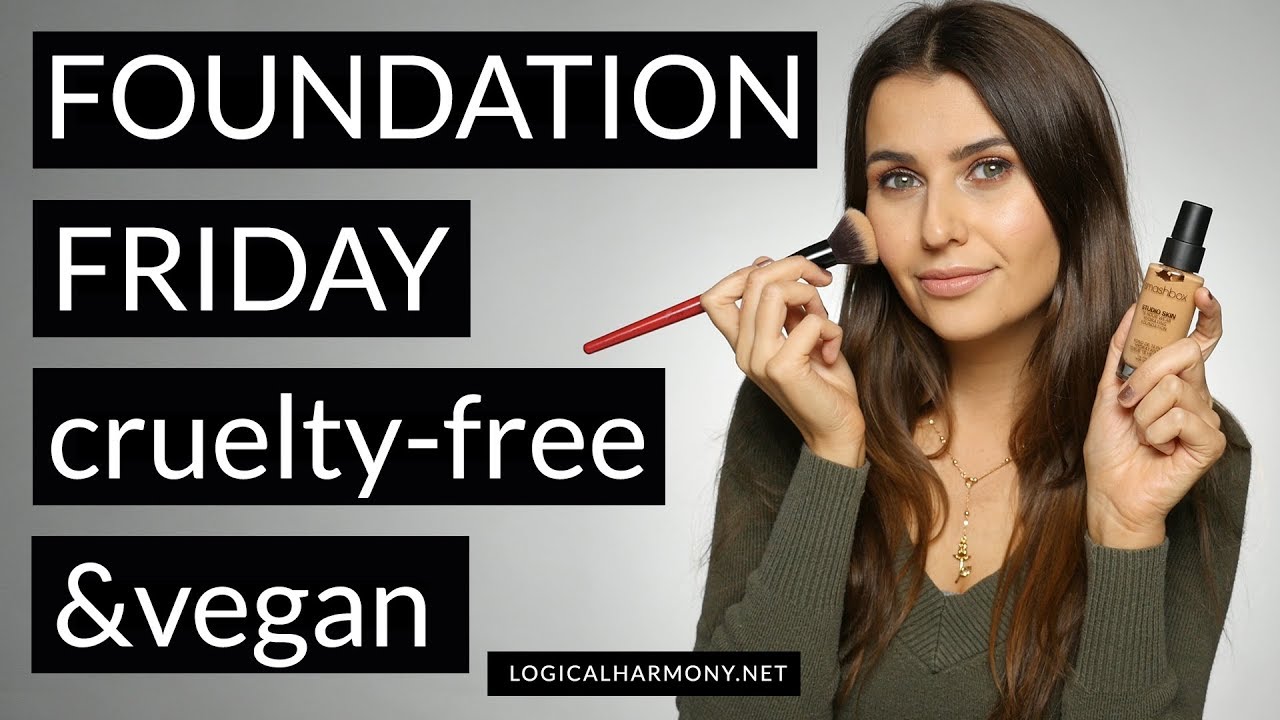 Smashbox Studio Skin Hydrating Foundation Demo & Review (Cruelty Free & Vegan!) - Logical Harmony